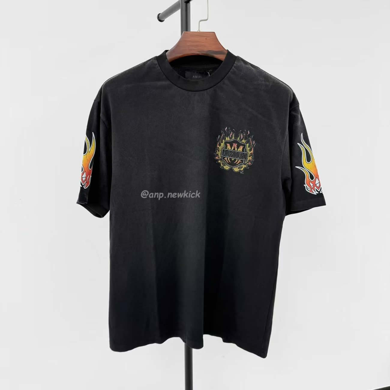 Amiri Flame Graphic T Shirt (4) - www.newkick.vip